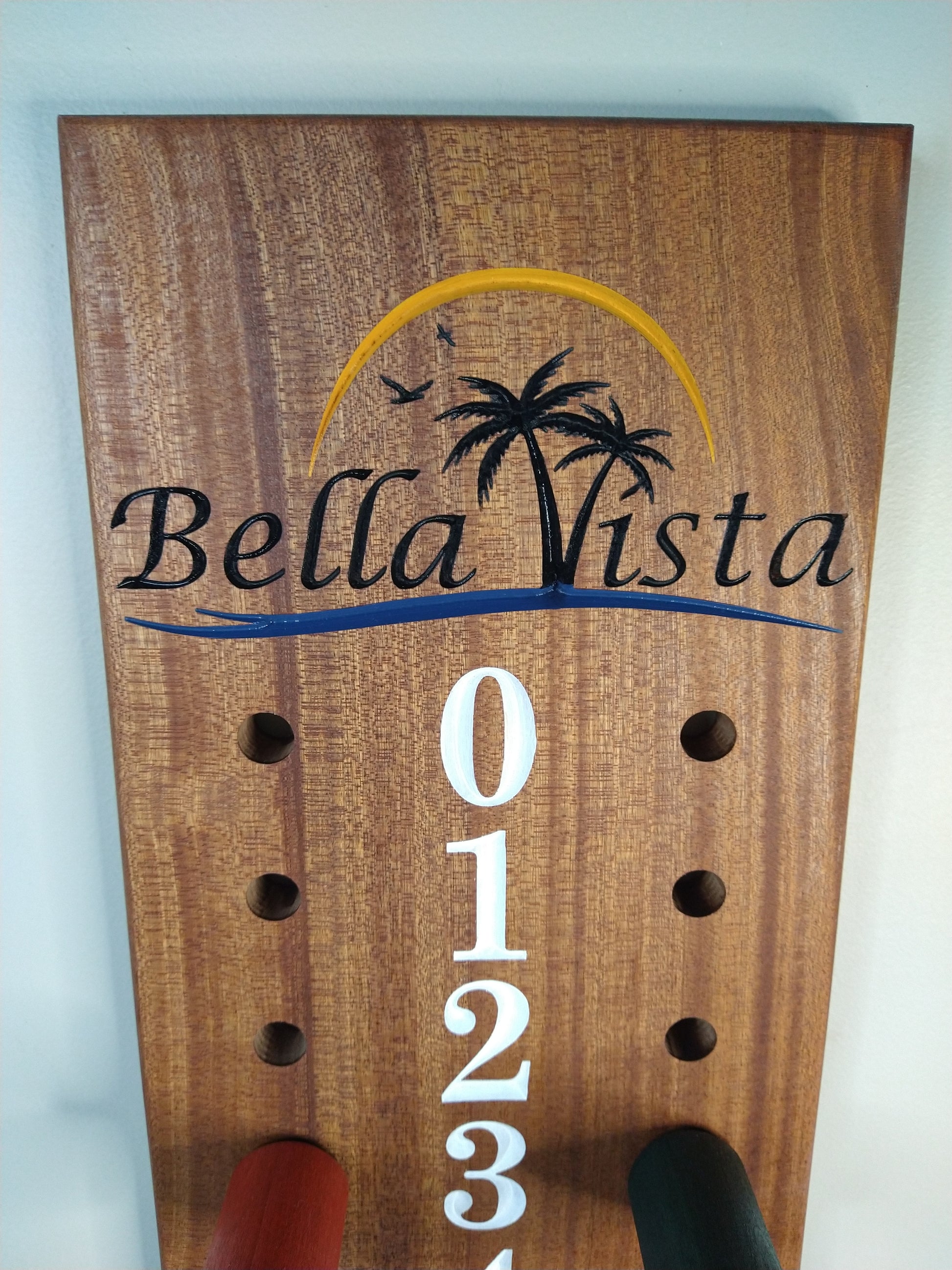 Bella Vista Logo bocce scoreboard