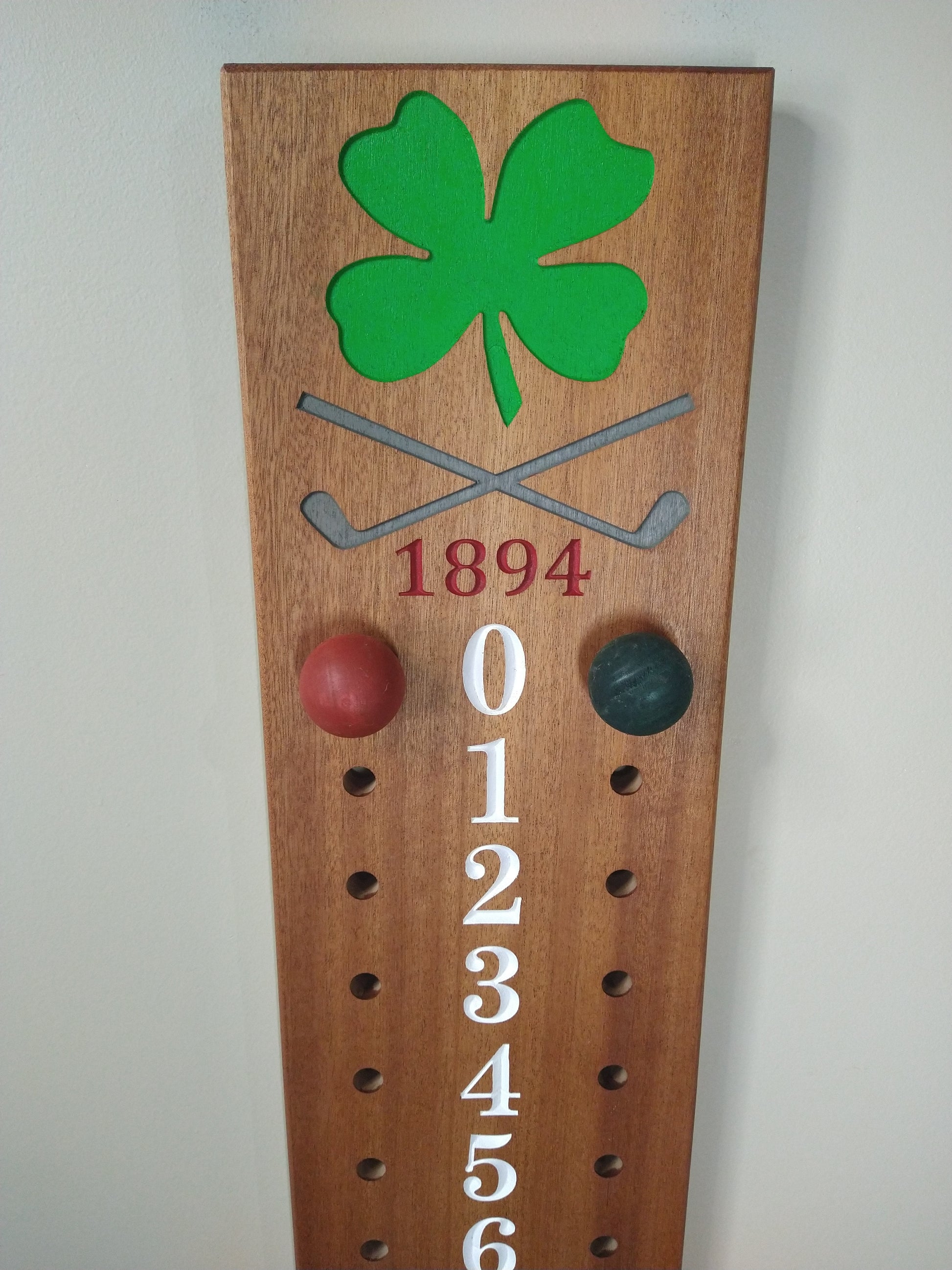 Morris county country club  Logo bocce scoreboard