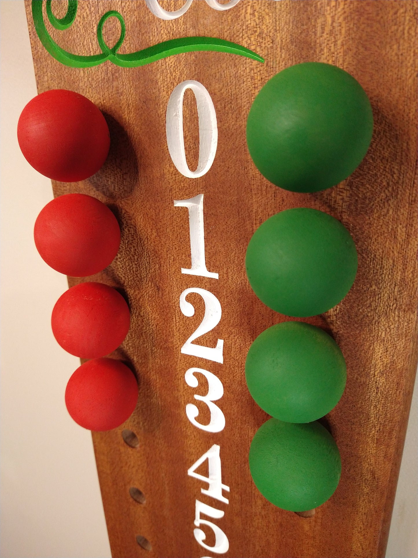 Extra scoring pegs