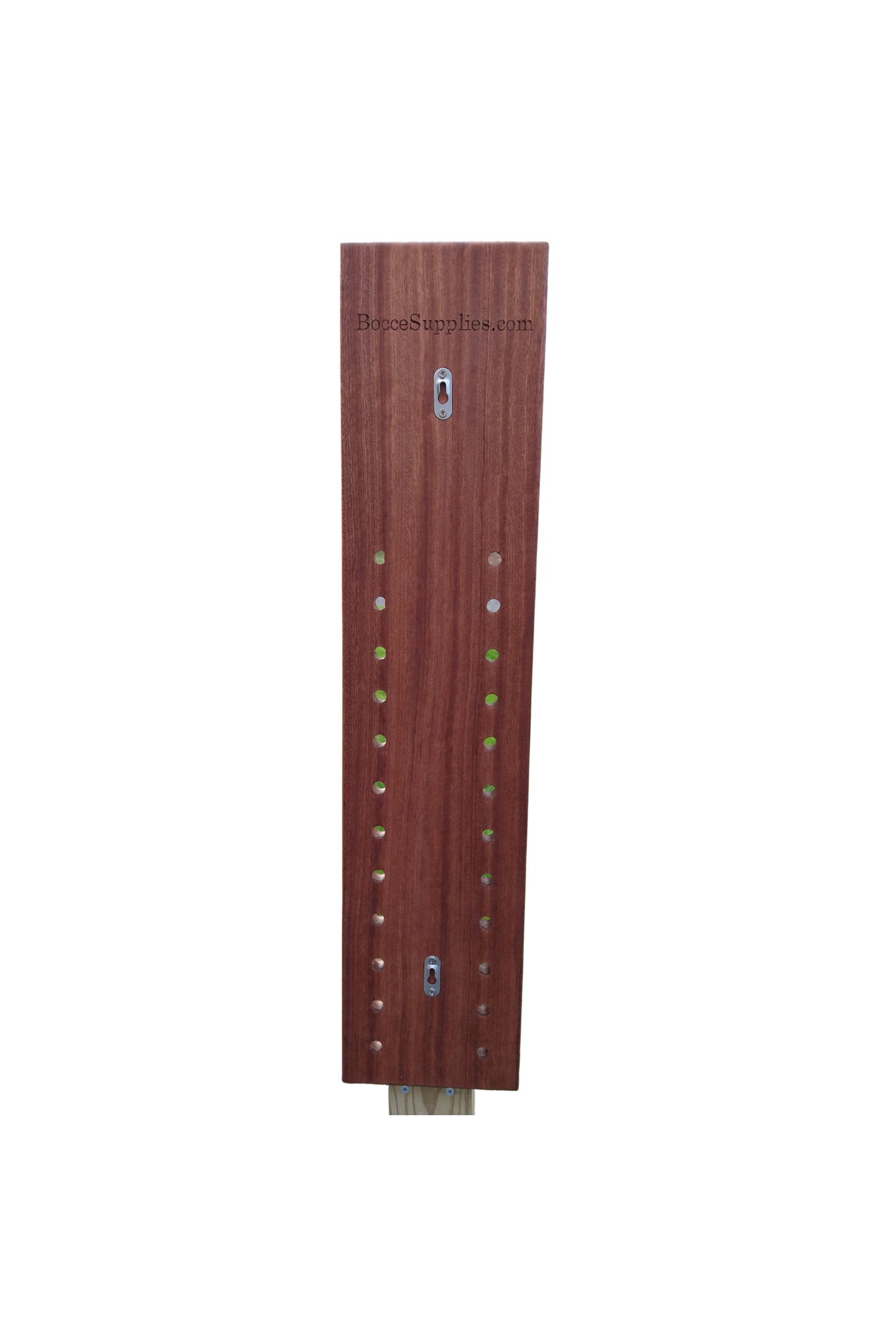 Bocce | Cornhole scoreboard | Family name added to personalize your scoreboard.