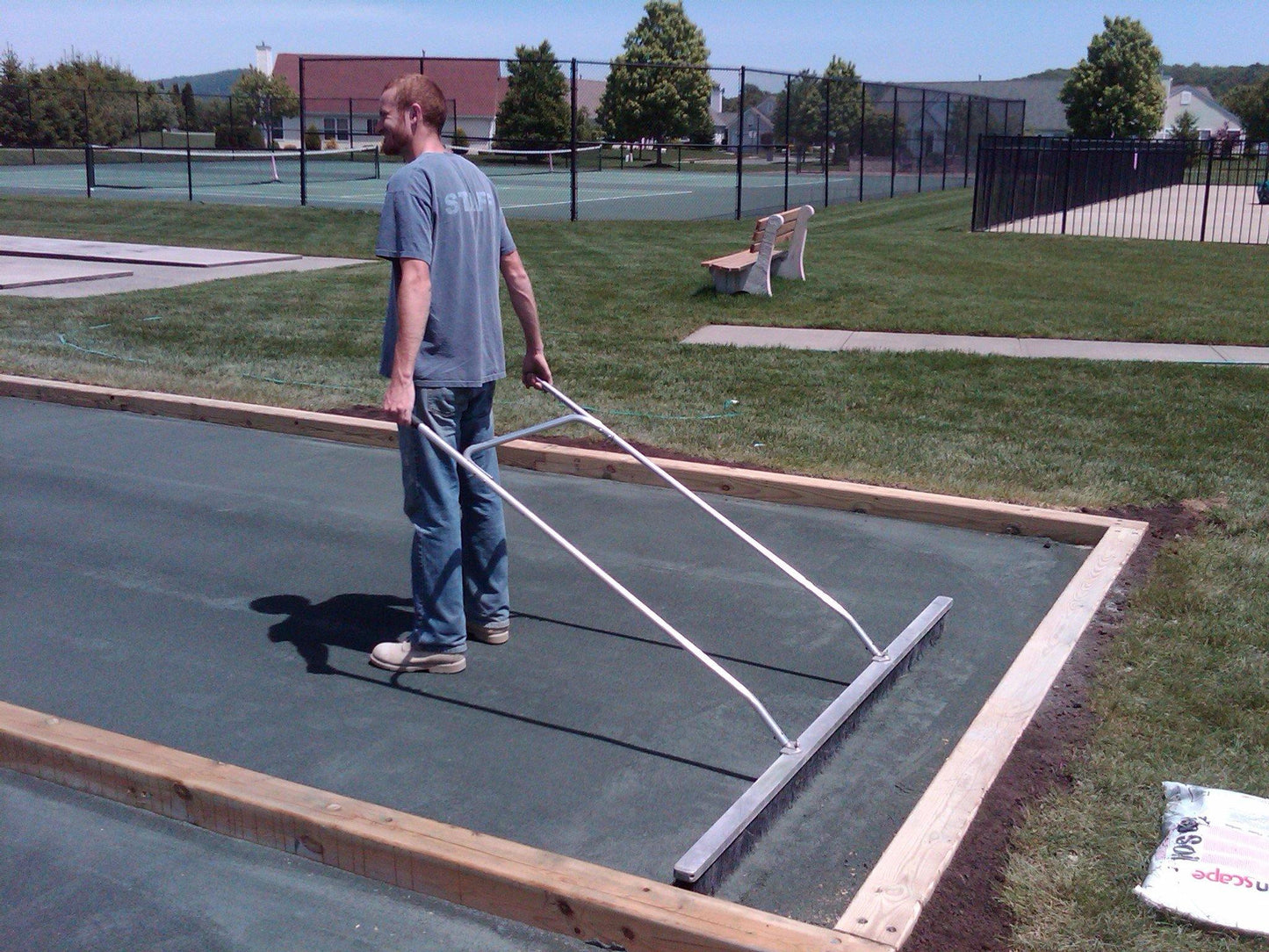 Bocce court drag broom - Boccesupplies.com