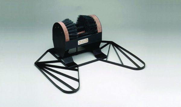 Bocce court shoe cleaner with base - Boccesupplies.com