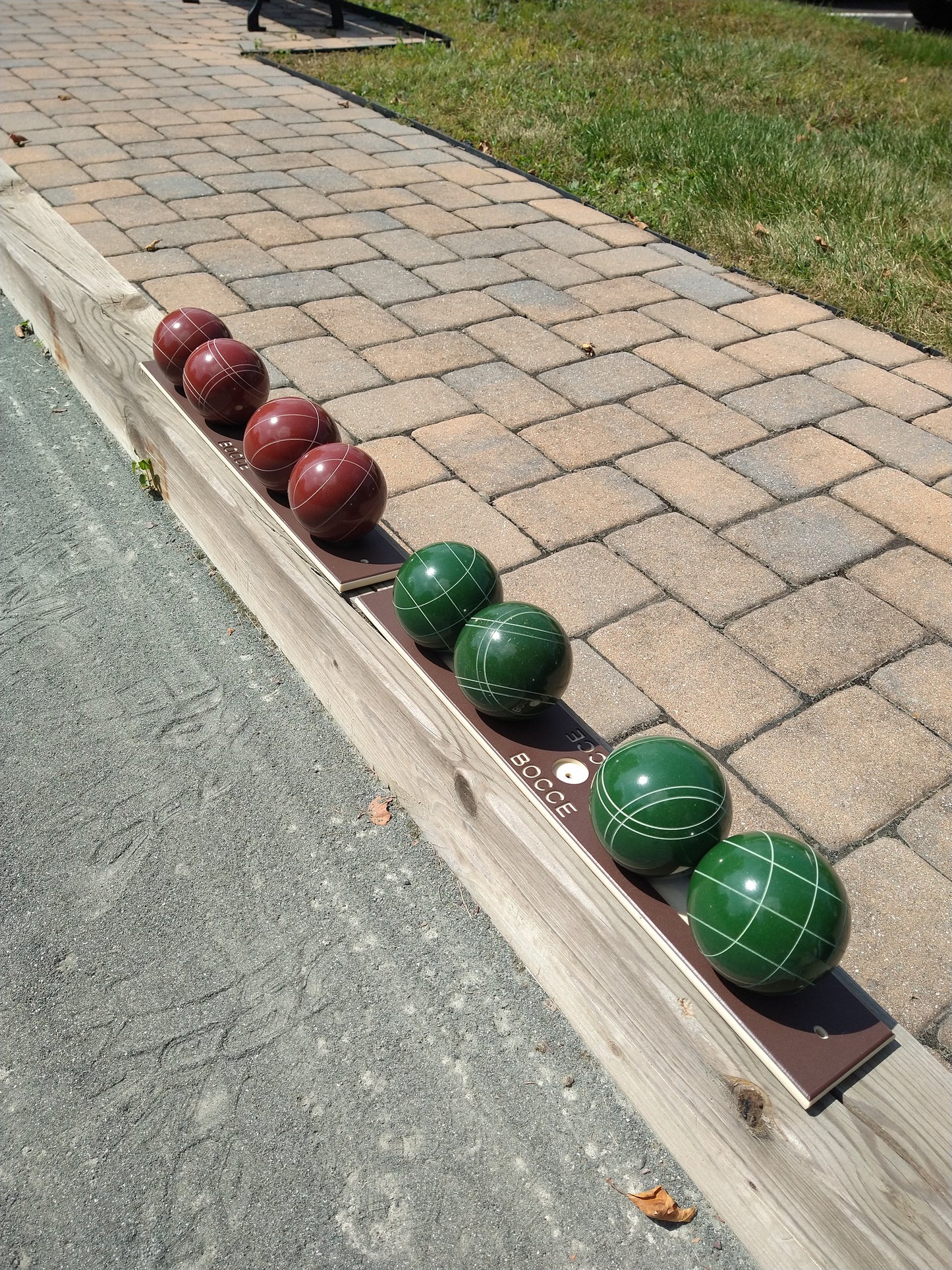 Bocce Ball Set | EPCO 107mm Tournament Bocce Balls | Made in USA.