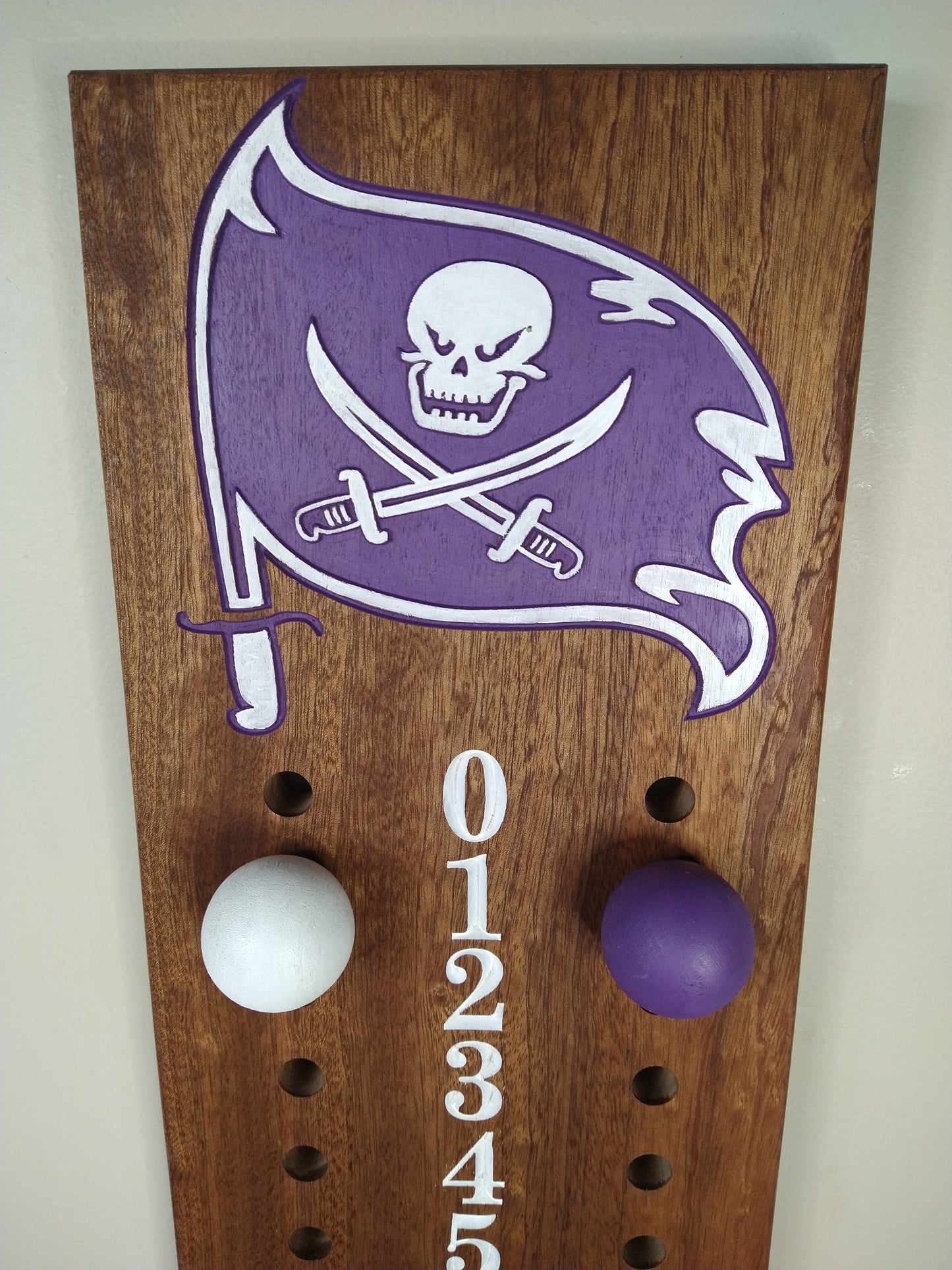 Palisades Pirates Logo bocce scoreboard