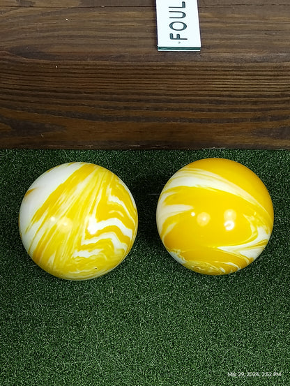 Bocce Ball Set | EPCO 107mm Marbleized Bocce Balls | Made in USA | VERY COOL.