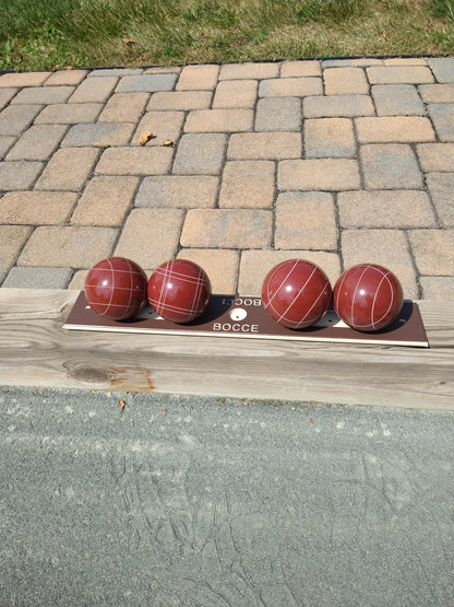 Bocce Ball Holders | Low profile | Bocce ball rack.