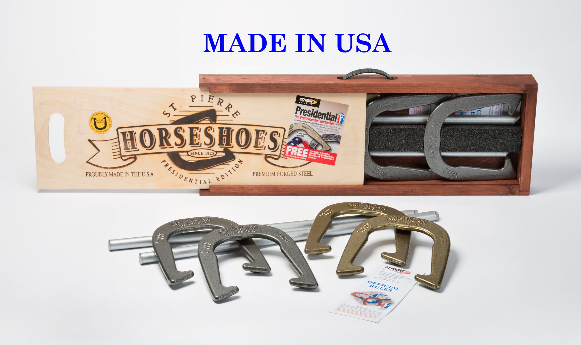 Vintage American Professional Horse Shoes Kit New Open Box!