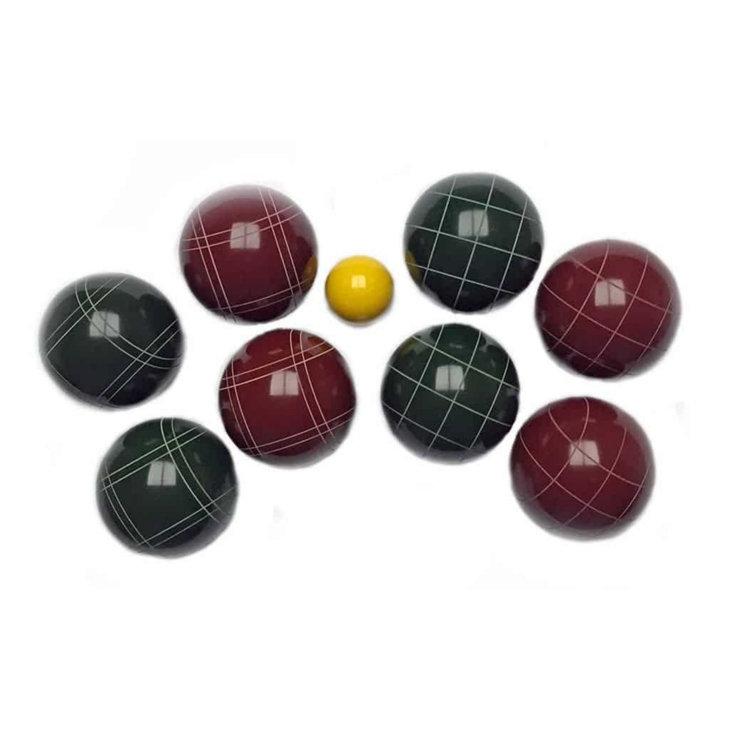 Bocce Ball Set | Professional Grade | EPCO 110mm Tournament Bocce Balls | Made in USA.