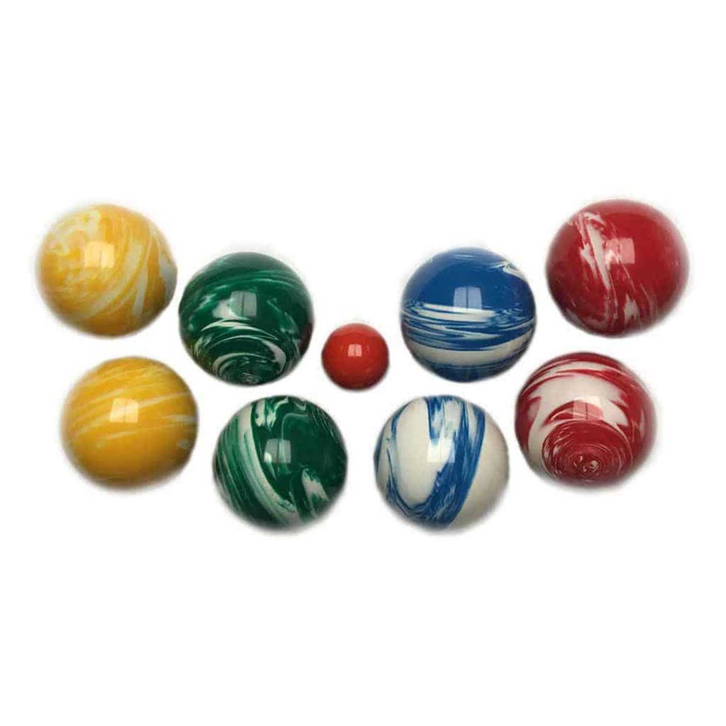Bocce Ball Set | EPCO 107mm Marbleized Bocce Balls | Made in USA | VERY COOL.