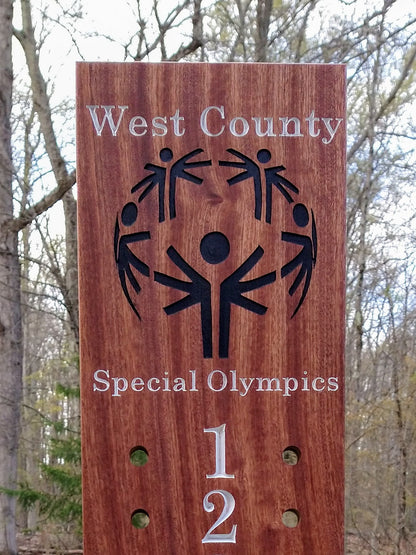 Special Olympics logo bocce scoreboard