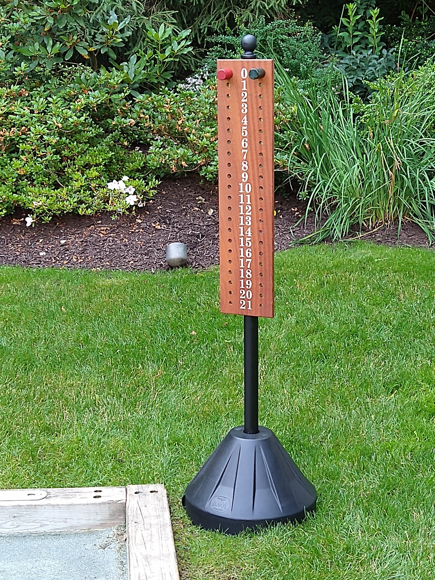 Bocce Scoreboard Portable Stand