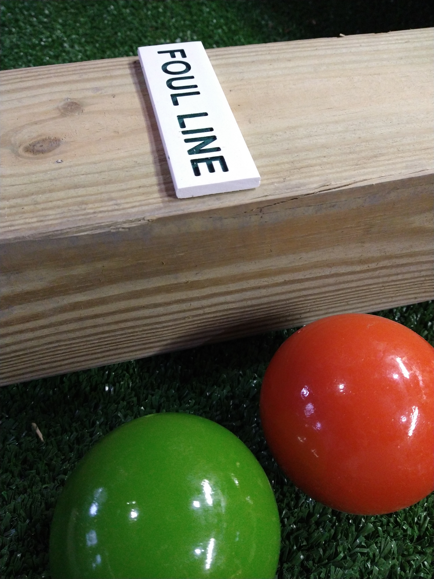 Bocce court line markers