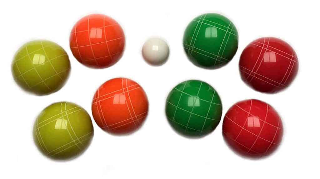 Bocce ball set | EPCO 110mm Tournament "Glo" Bocce Balls | Made in USA.