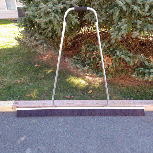 6 foot bocce court drag broom